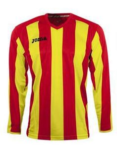 Maglia manica lungaa strisce PISA 12 JOMA